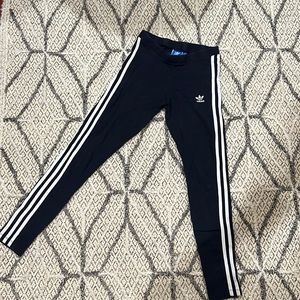 Adidas striped leggings